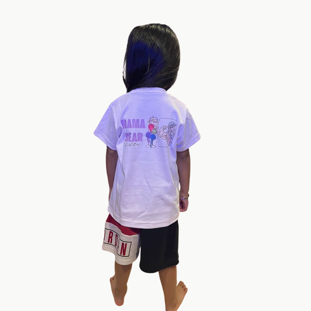 Mama Bear Lifts Children's Graphic Tee